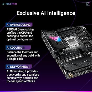 Amazon.com: ASUS ROG Strix X870E-E Gaming WiFi AMD AM5 X870